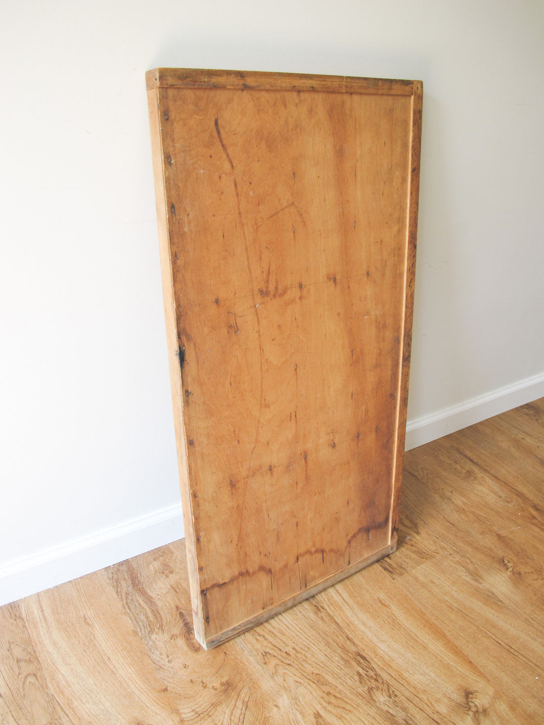 Wood Print Drawer Wall Shelf Antique Printers Shelf