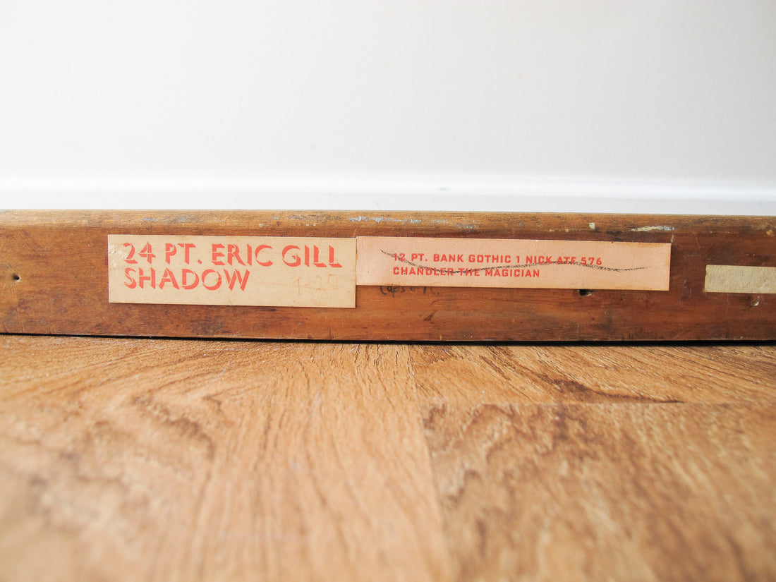 Wood Print Drawer Wall Shelf Antique Printers Shelf