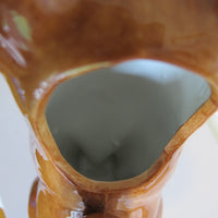 Fox Ceramic Water Pitcher – Hand-Painted Animal Stoneware Jug