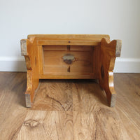 Antique Primitive Wood Stools – Rustic Handmade Seating & Display