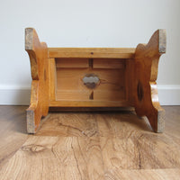 Antique Primitive Wood Stools – Rustic Handmade Seating & Display