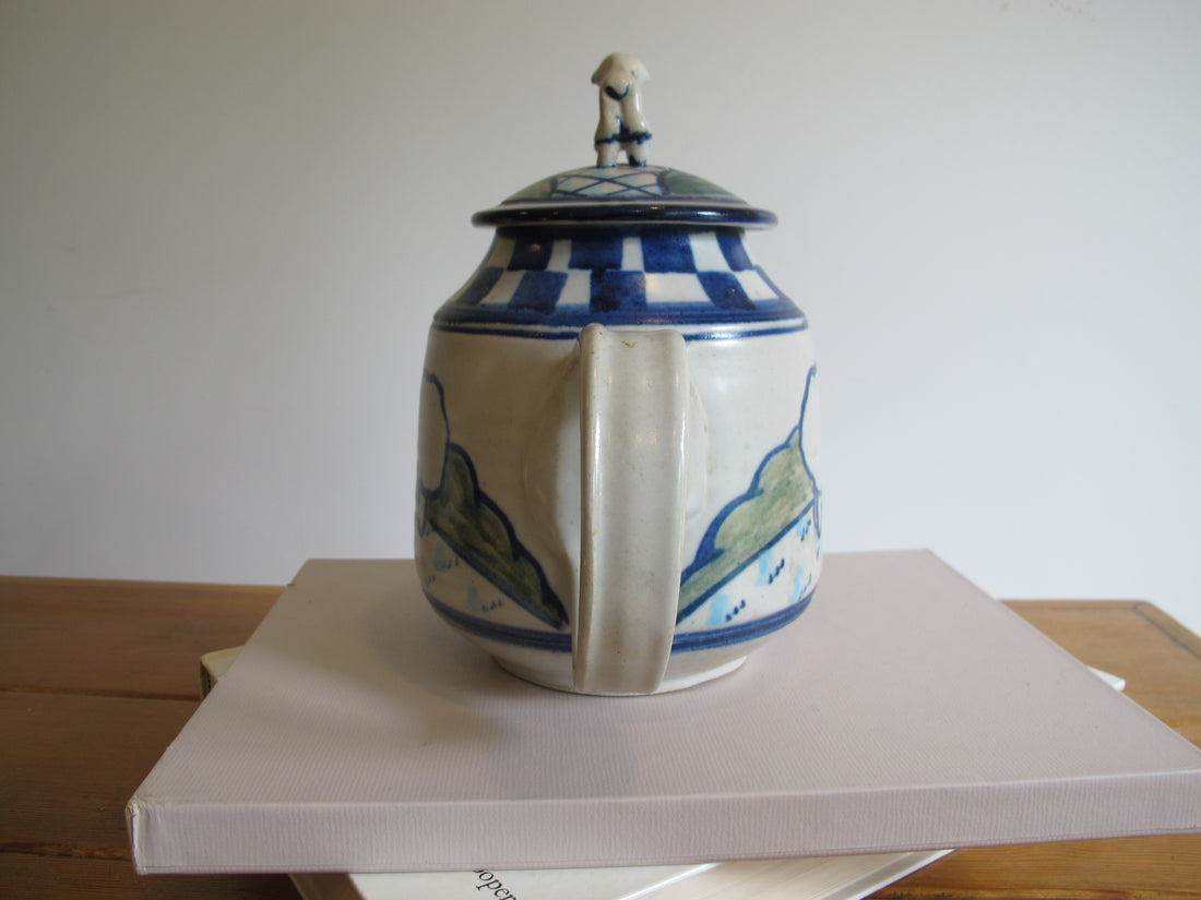 Vintage Dean Pottery Teapot – Handcrafted Ceramic Stoneware Tea Pot