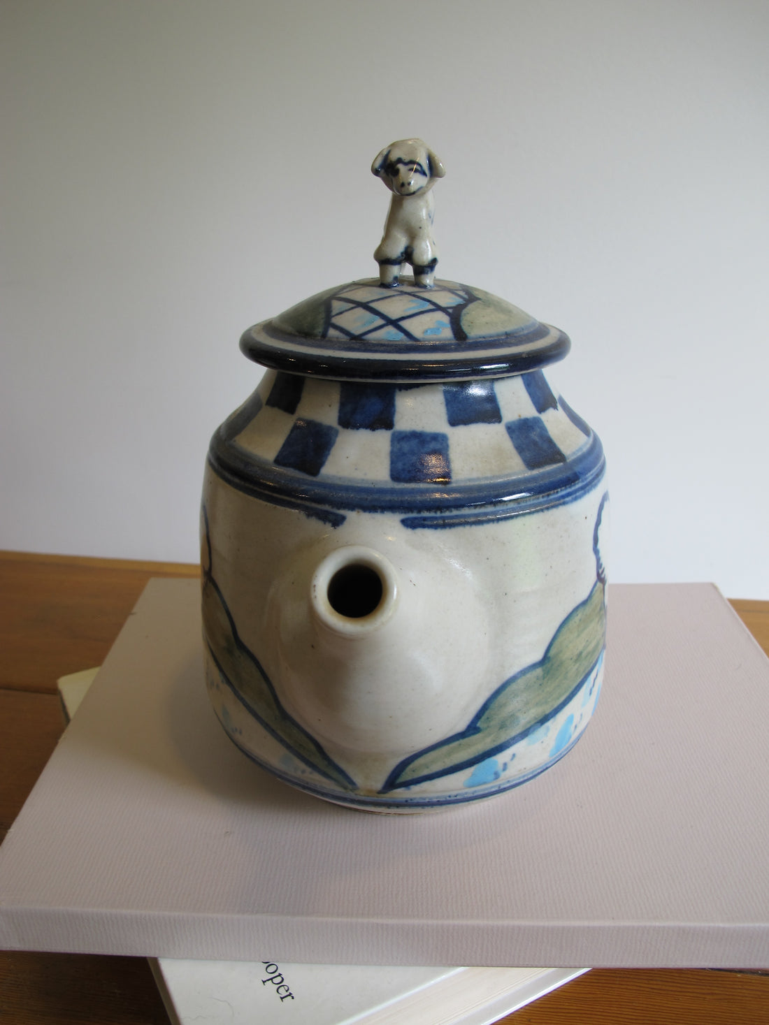 Vintage Dean Pottery Teapot – Handcrafted Ceramic Stoneware Tea Pot