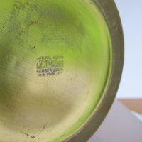 Vintage Pyrex & Brass Mid-Century Ice Bucket with Lid – Retro Barware Serving Accessory