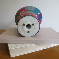 Vintage Paisley Fabric Hat Form Display Mannequin – Decorative Millinery Head Form