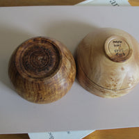 Artisan Lathed Wood Bowls – Hand-Turned Natural Wood Serving & Decor