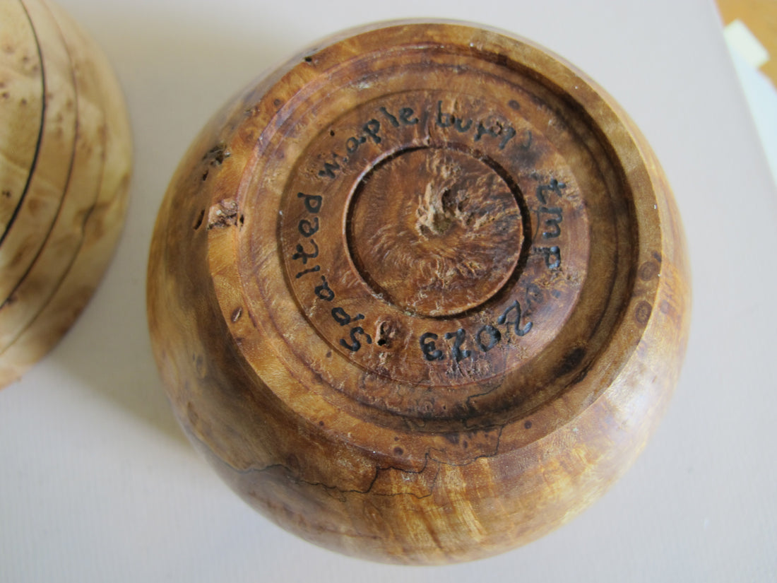 Artisan Lathed Wood Bowls – Hand-Turned Natural Wood Serving & Decor (Sold Individually)