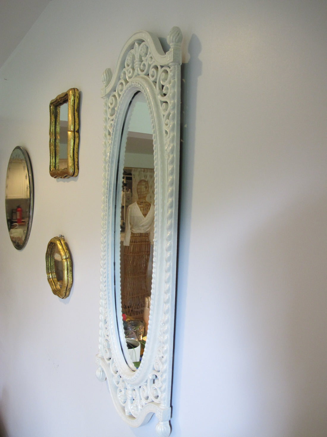 Vintage Homco Wall Décor Collection – Mirror, Planter & Shelf 