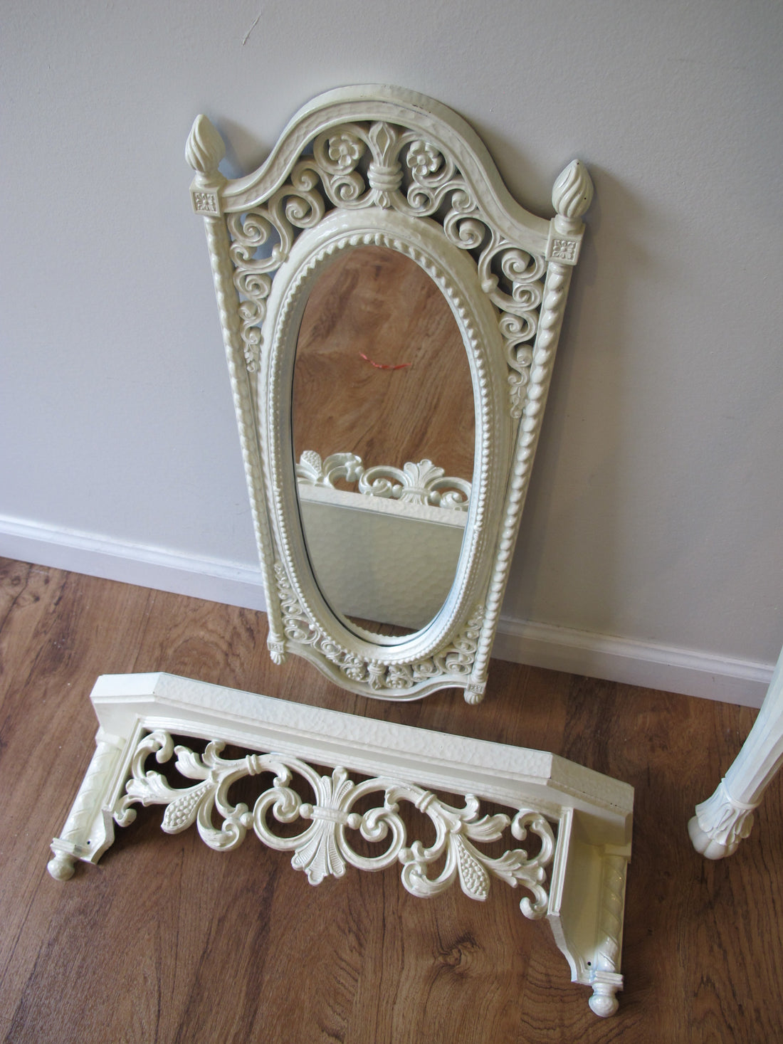 Vintage Homco Wall Décor Collection – Mirror, Planter & Shelf 
