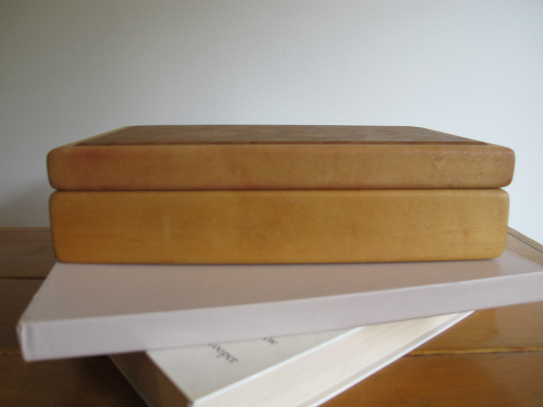 Artisan Wood Box Jewelry Craft Organizer 