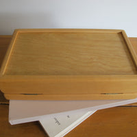 Artisan Wood Box Jewelry Craft Organizer 