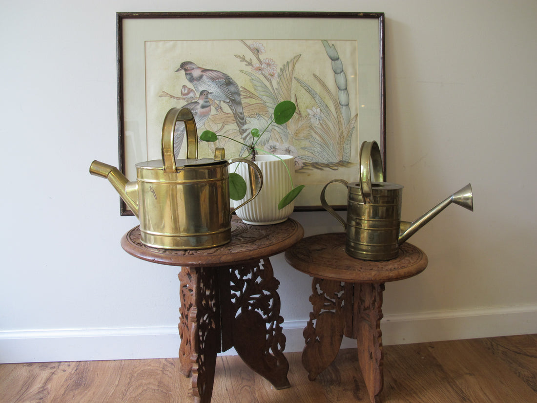 Brass Watering Can Vintage (Sold Individually)