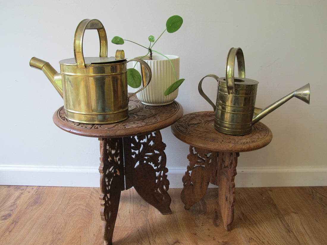 Brass Watering Can Vintage (Sold Individually)