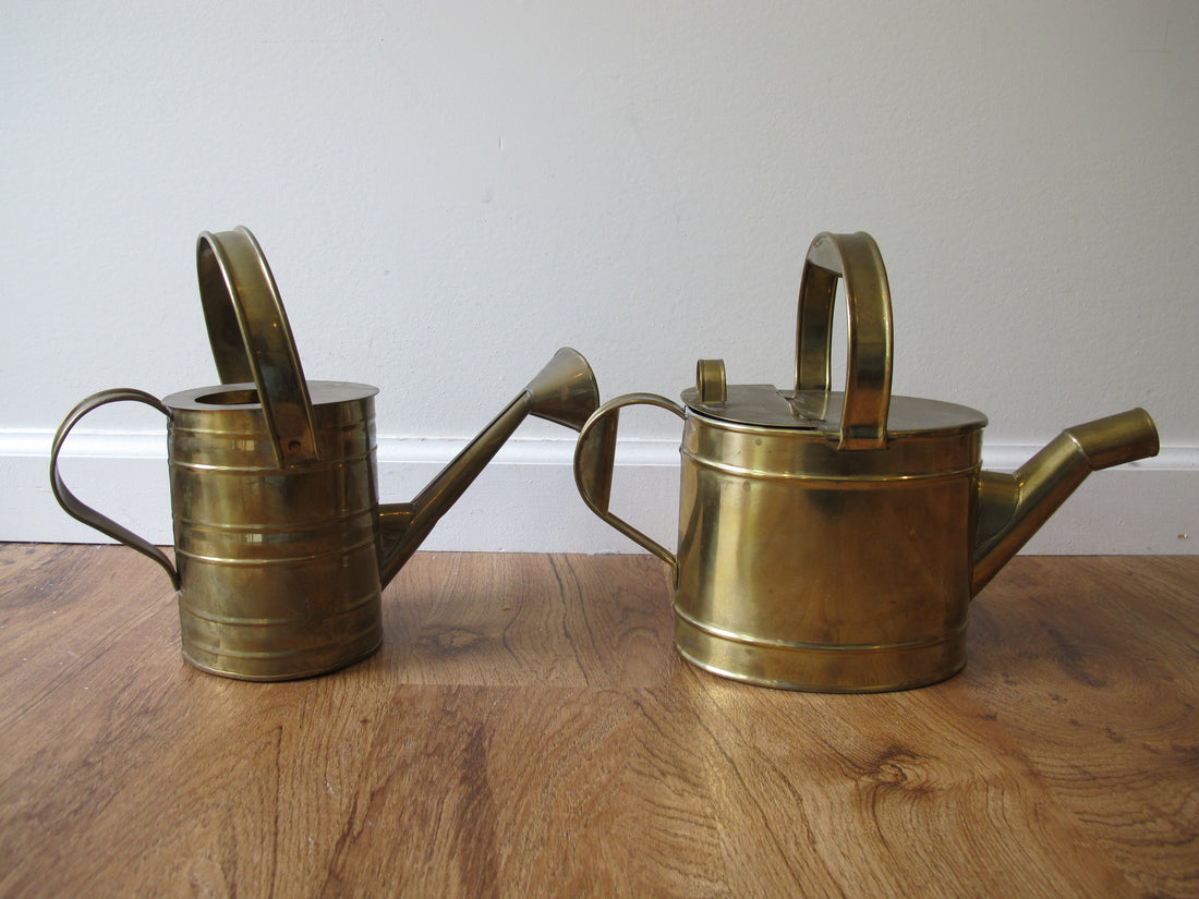 Brass Watering Can Vintage