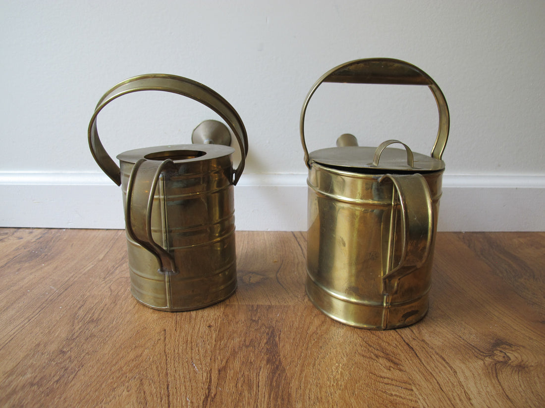 Brass Watering Can Vintage