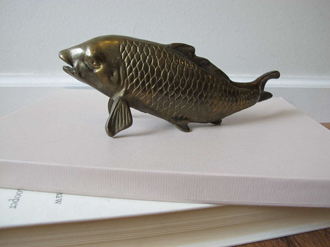 Brass Koi Fish Vintage