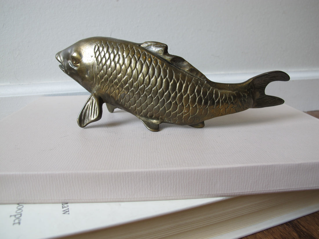 Brass Koi Fish Vintage