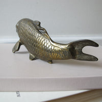 Brass Koi Fish Vintage