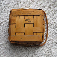 Longaberger Basket with Lid Vintage