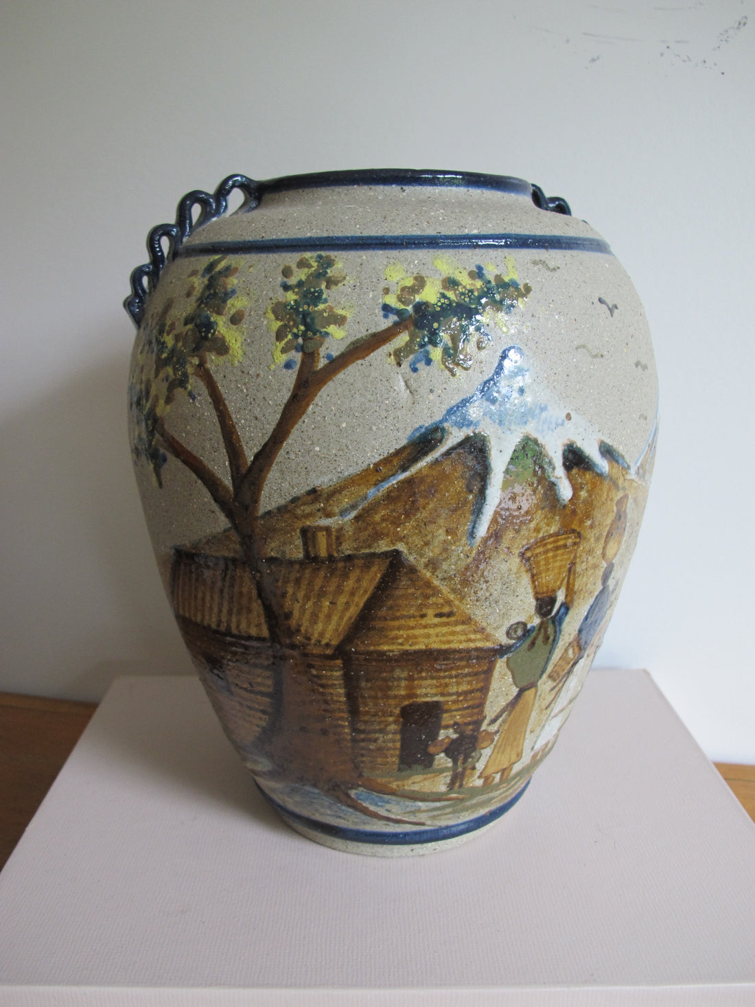 Tonala Vase Tecpatl GTO Mexico Mountain Art