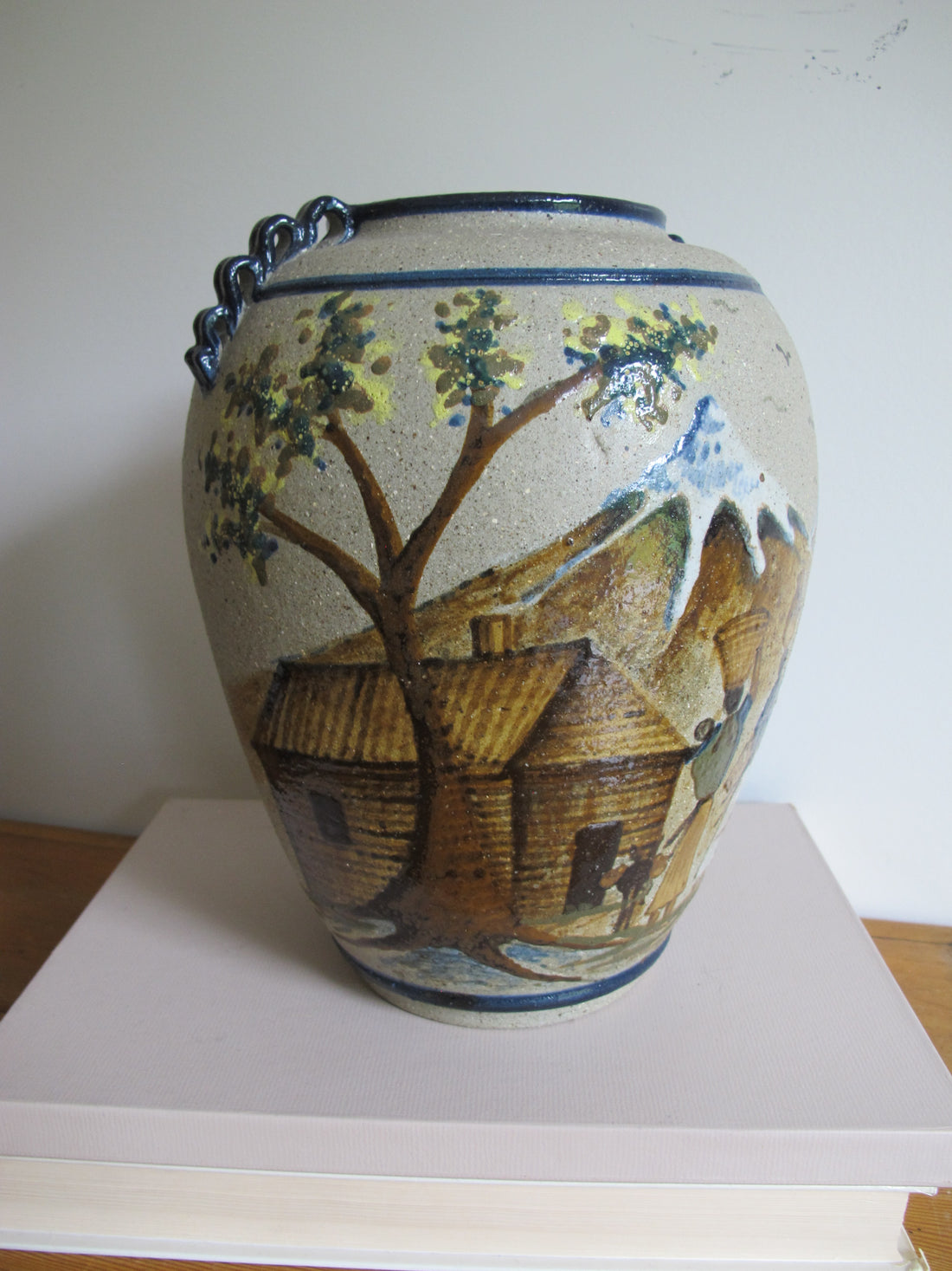 Tonala Vase Tecpatl GTO Mexico Mountain Art