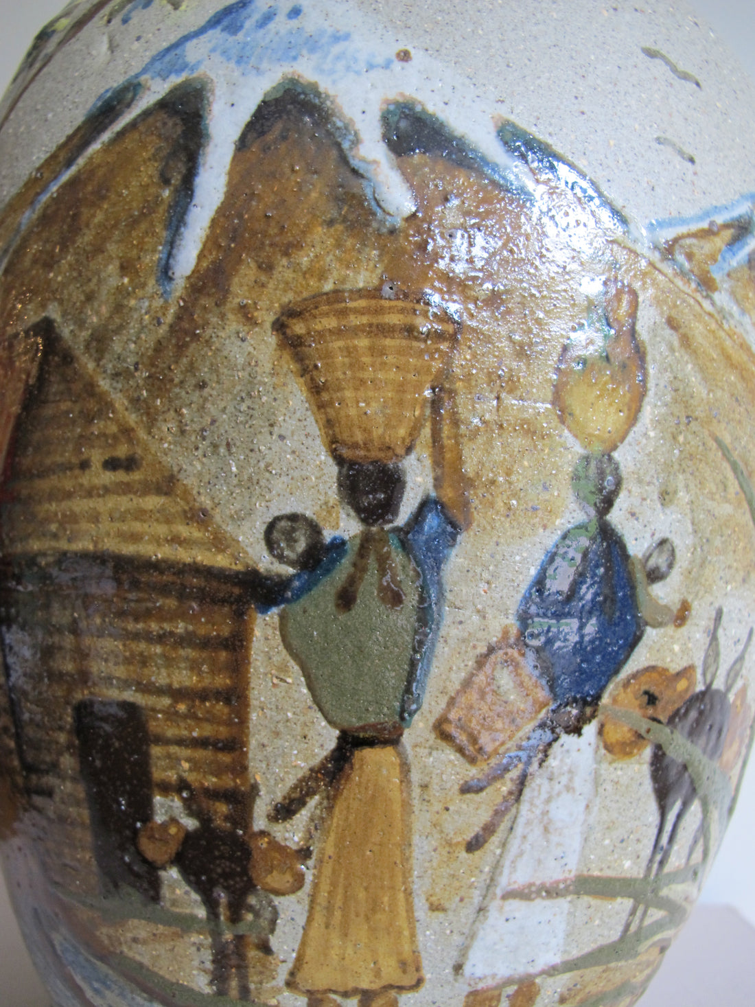Tonala Vase Tecpatl GTO Mexico Mountain Art