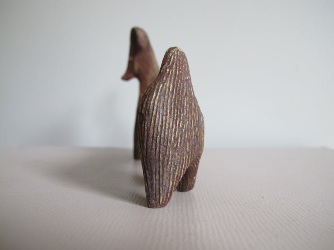 Jonathan Adler Glass Menagerie Dachshund Sculpture Figure Pottery
