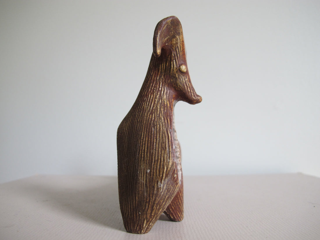 Jonathan Adler Glass Menagerie Dachshund Sculpture Figure Pottery