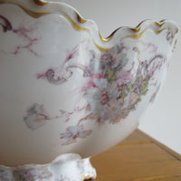 Antique Haviland France Hand-Painted Porcelain Bowl 