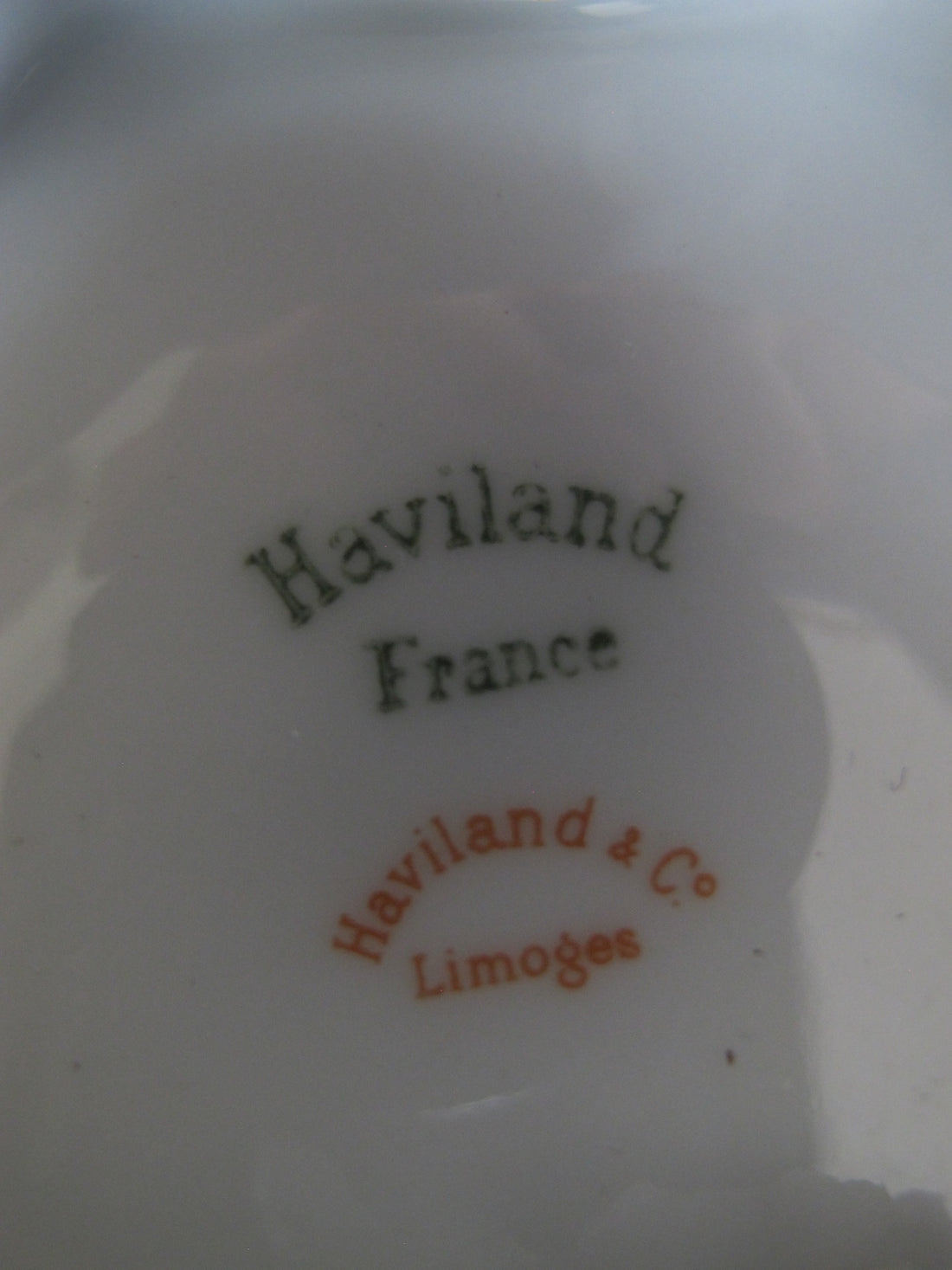 Antique Haviland France Hand-Painted Porcelain Bowl 