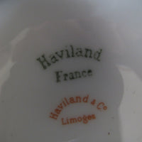 Antique Haviland France Hand-Painted Porcelain Bowl 
