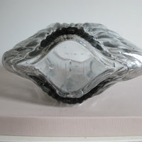 Vintage Glass Shell Vase