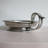 Pewter Arte Italica Marinoni Candle Holder Vintage Large
