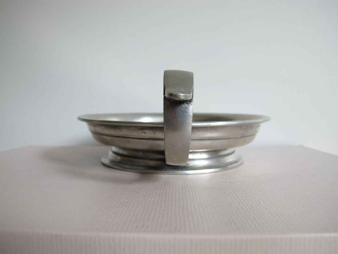 Pewter Arte Italica Marinoni Candle Holder Vintage Large