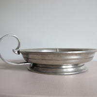 Pewter Arte Italica Marinoni Candle Holder Vintage Large