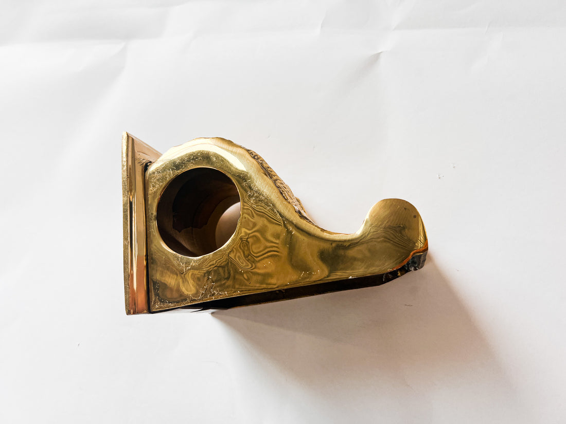 Heavy Solid Brass Wall mount bracket corbels (Sold Individually)