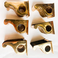 Heavy Solid Brass Wall mount bracket corbels (Sold Individually)