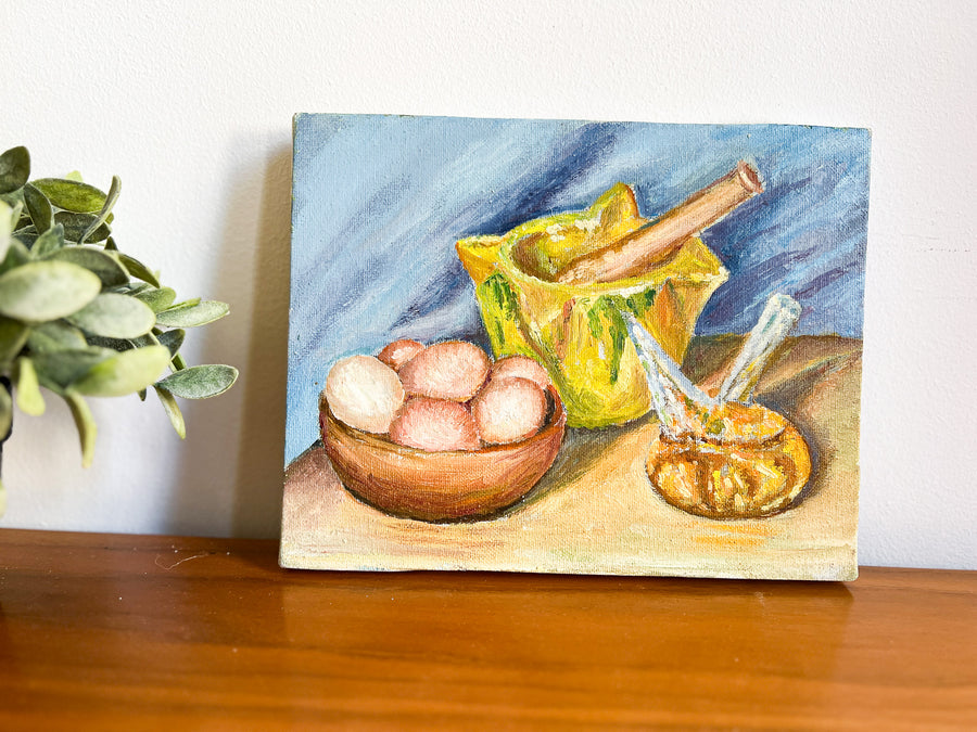 Vintage Still Life Canvas Paintings (Sold Individually)