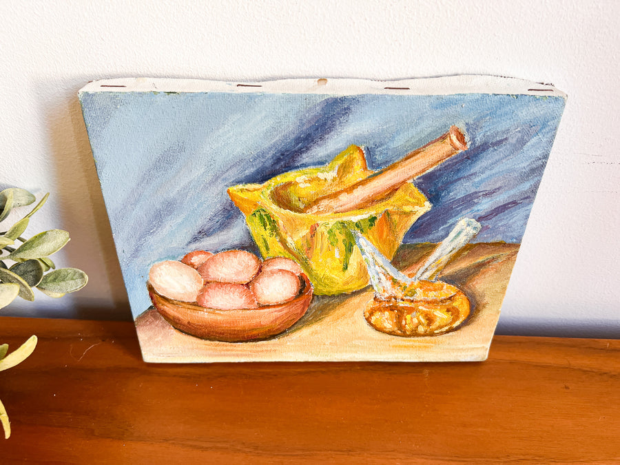 Vintage Still Life Canvas Paintings (Sold Individually)