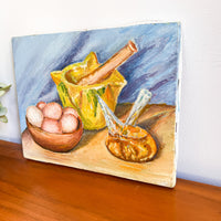 Vintage Still Life Canvas Paintings (Sold Individually)