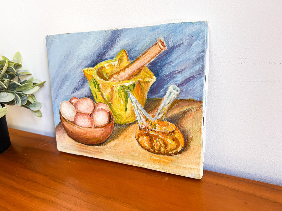 Vintage Still Life Canvas Paintings (Sold Individually)