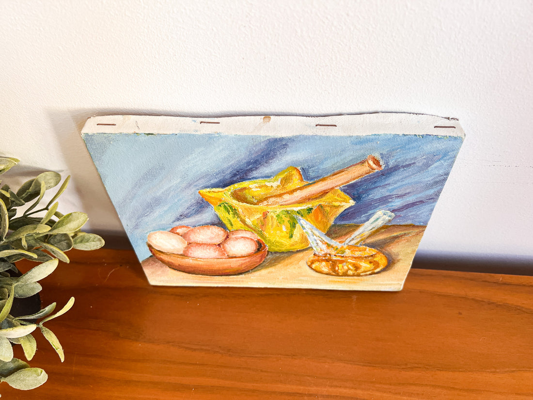 Vintage Still Life Canvas Paintings (Sold Individually)