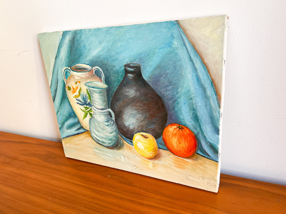 Vintage Still Life Canvas Paintings (Sold Individually)