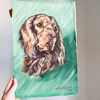 Dog Pet Portraits Antique Original Painting Art (Sold Individually)