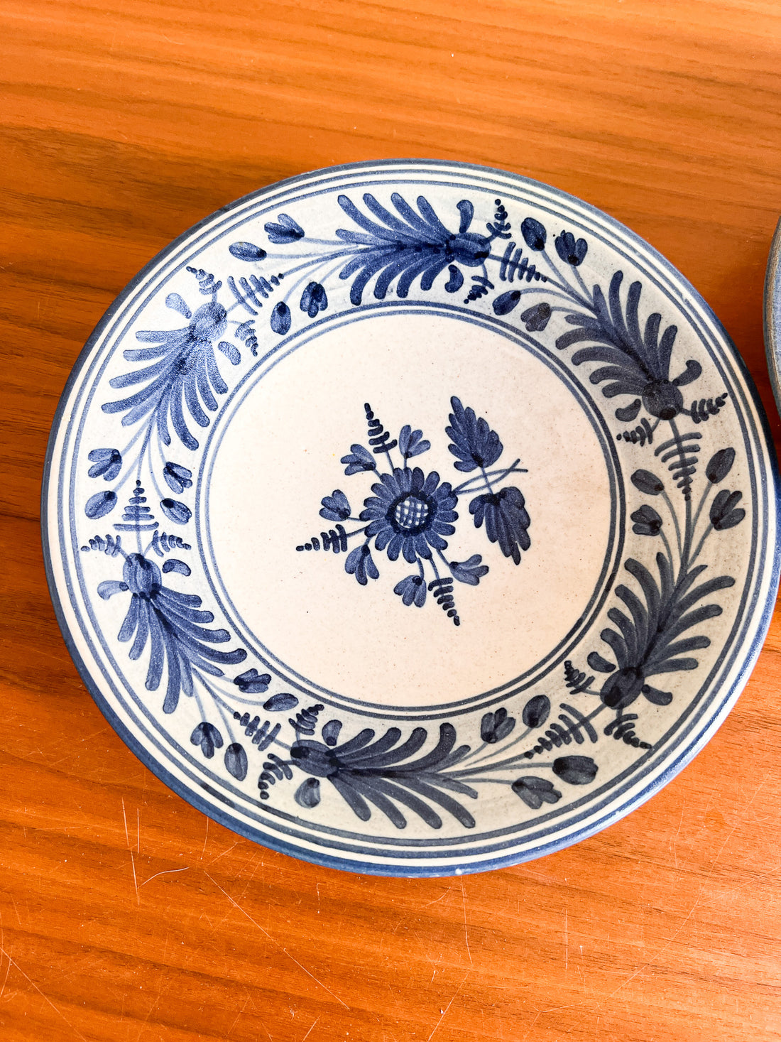 Teresa Parzobispo 1992 Blue and White Ceramic Bowls