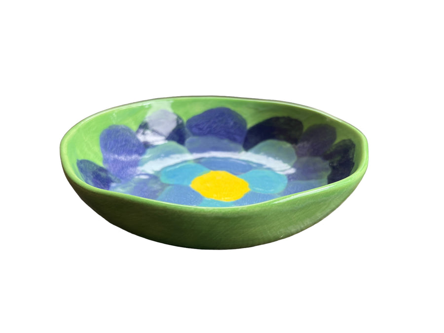 Flower Design Mayco Pottery Bowl