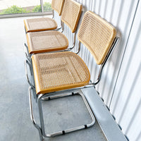 Marcel Breuer Barstool Chair Set of Three