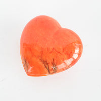 Red Stone Heart Paper Weight or Heart Box Made in Italy (Sold Separately)