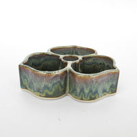 Bay Ceramics Floral Pottery Dish
