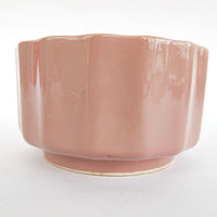 Wavy Studio Pottery Ceramic Red Wing Vase and Covina Pottery Plant Pot (Sold Separately)